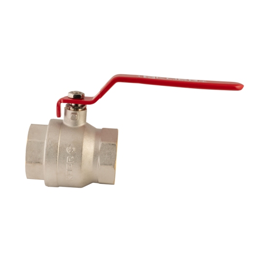 Кран шаровый Koer KR.214 - 2-1/2" FF ГГР (ручка "рычаг" красная) (KR4950) купить в САНН Одесса, изображение 4