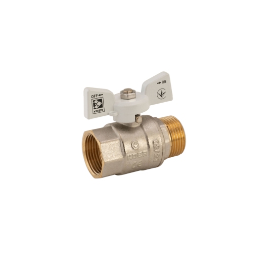 Кран шаровый Koer 1" ГШБ (KR.218.W) белый (KR0184) купить в САНН Одесса, изображение 3