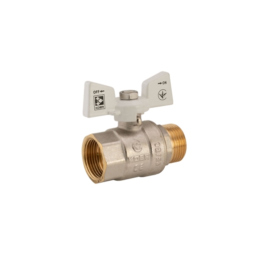 Кран шаровый Koer 3/4" ГШБ (KR.218.W) белый (KR0183) купить в САНН Одесса, изображение 2