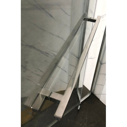 Душевая кабина без поддона MIXXUS PREMIUM QUADRO SC01-120x80x195-TR CHROME прозрачное стекло 6мм (MI8291) купить в САНН Одесса