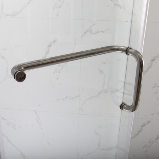 Душевая кабина с низким поддоном MIXXUS LINES SCT01-90x90x198-TR GRAPHITE прозрачное стекло 6мм NEW (MI8429) купить в САНН Одесса, изображение 3