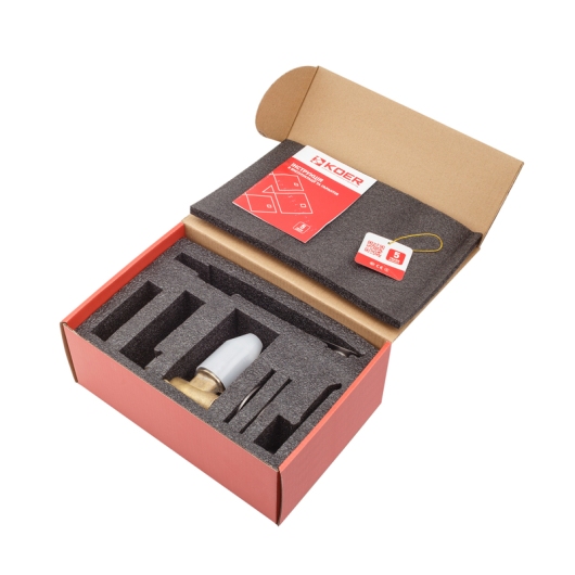 Смеситель для умывальника встроенный KOER KB-16028-07 (Цвет графит) (KR5300) купить в САНН Одесса, изображение 3