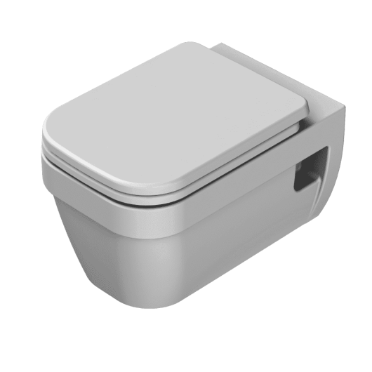 Унітаз підвісний Noura 018200 з кришкою Slim Soft-Close