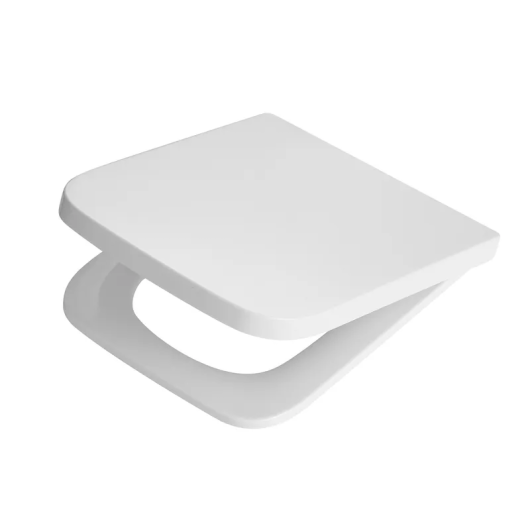 Сидение-крышка для унитаза MIXXUS PREMIUM SEAT COVER QUADRO-2005 430х345х30mm дюропластовое быстросъемное с микролифтом (MP6688) купить в САНН Одесса, изображение 2