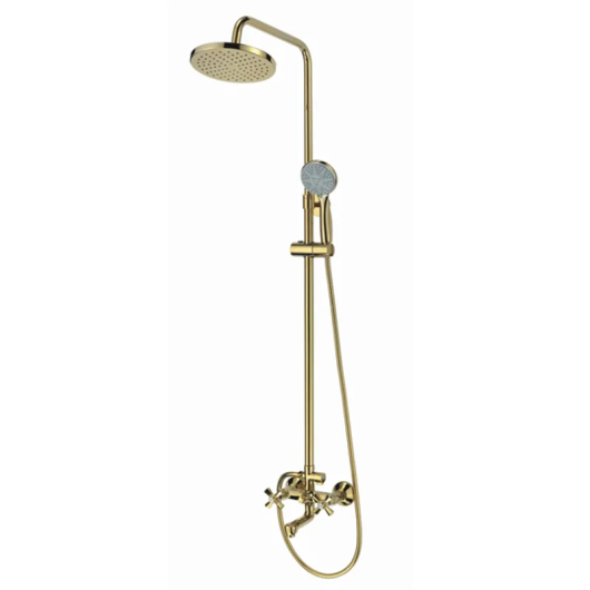 Душевая колонна со смесителем MIXXUS PREMIUM RETRO GOLD-009-J (Цвет золото) (MI5852) купить в САНН Одесса