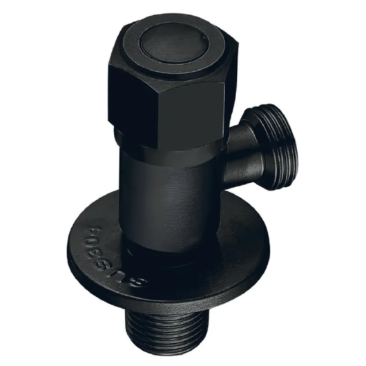 Кран для подключения сантехприборов MIXXUS VAL-07-1/2x3/4 BLACK из нерж. стали SUS304 (Цвет черный) (MI6059) купить в САНН Одесса, изображение 3