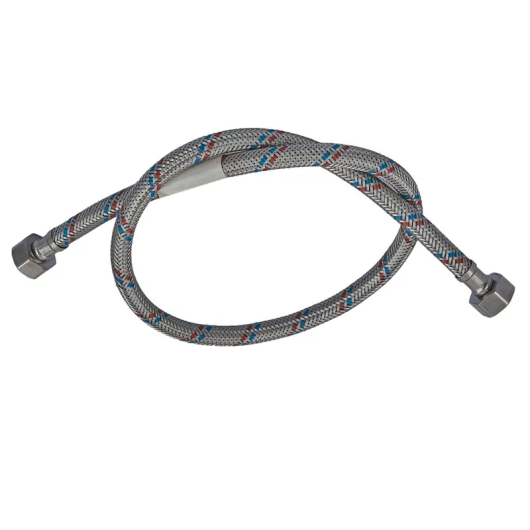 Гибкий шланг для подключения воды гайка 1/2'' - гайка 1/2'' (180 см) Zerix (ZX1557) купить в САНН Одесса, изображение 3