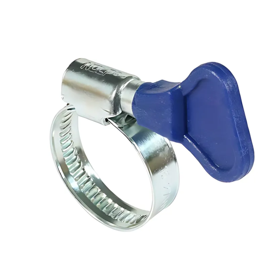 Хомут затяжной оцинкованный с синей бабочкой NOLF classic NFC.W1-HB-16-27 (NF3372) купить в САНН Одесса