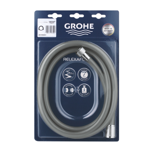 Душевой шланг 2000 Grohe Relexaflex (28155001) купить в САНН Одесса, изображение 2