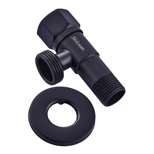 Кран для подключения сантехприборов MIXXUS VAL-07-1/2x3/4 BLACK из нерж. стали SUS304 (Цвет черный) (MI6059) купить в САНН Одесса