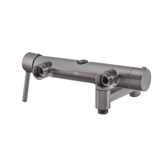 Душевая колонна со смесителем KOER KB-56029-07, 3 функции (Цвет графит) (KR5497) купить в САНН Одесса