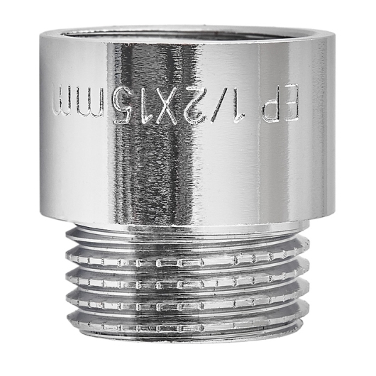 Удлинитель Europroduct EP.E015.Chr - 1/2"MF-15мм хром (EP6122) купить в САНН Одесса, изображение 3