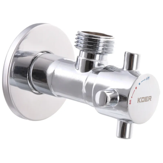 Кран для подключения сантехприборов Koer 1/2x1/2 (KR.517) (KR0108) купить в САНН Одесса, изображение 2