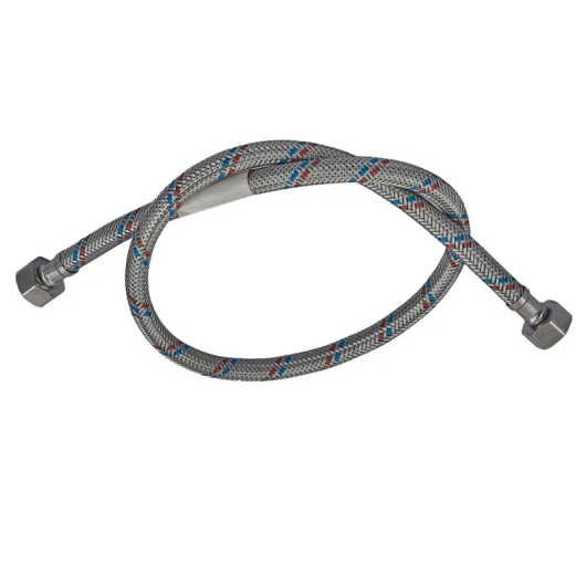 Гибкий шланг для подключения воды гайка 1/2'' - гайка 1/2'' (40 см) Zerix (ZX1550) купить в САНН Одесса, изображение 3