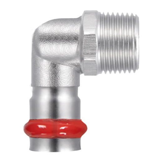 Колено 90° НР KOER KQ.L2808M PRESS-INOX AISI 304 28x3/4" (KR6418) купить в САНН Одесса, изображение 2