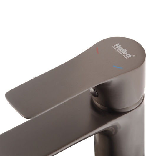 Смеситель для умывальника HAIBA MILANO 001 GRAPHITE (Цвет графит) (HB4033) купить в САНН Одесса