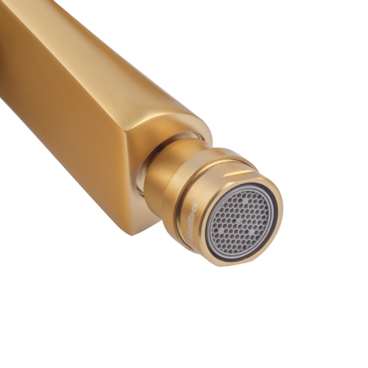 Смеситель для биде HAIBA KUBUS 002 BRUSHED GOLD (Цвет матовое золото) (HB9624) купить в САНН Одесса, изображение 4