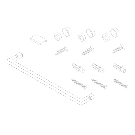 Шторки стеклянные на ванну распашные KOER SR BS02-80x140-TR-12 прозрачное стекло 6мм матовое золото (KR5940) купить в САНН Одесса, изображение 4
