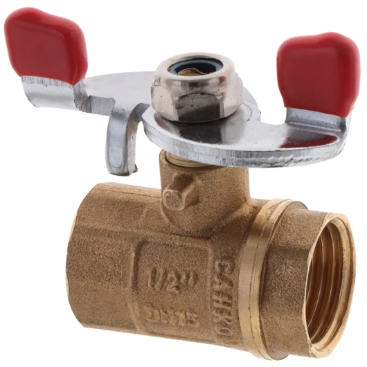 Кран шаровый СК 1/2" ГГБ Б/Н art. 602 (WP0132) купить в САНН Одесса, изображение 3