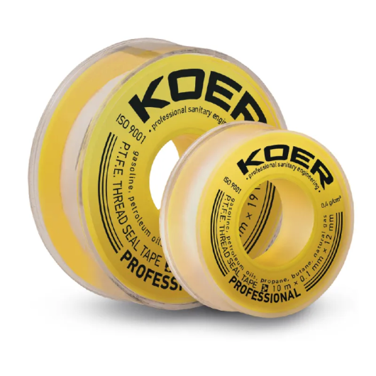 ФУМ лента для газа Koer ST-12 10M*0.1mm*12mm (KR2809) купить в САНН Одесса