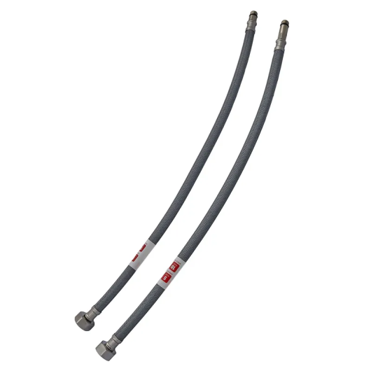 Гибкая подводка Zerix ZHN-02-F1/2"xM10-080 (нейлоновая оплетка, гайки нерж) (пара) (ZX5159) купить в САНН Одесса, изображение 3