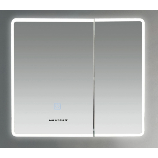 Зеркальный шкафчик MIXXUS PREMIUM OLIVARY CM01-80x70x13 с LED Touch, димером, рег. яркости (MI8296) купить в САНН Одесса, изображение 4