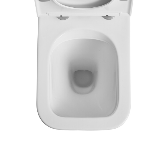 Чаша унитаза-компакта без сиденья MIXXUS PREMIUM QUADRO-0401-R BOWL 415x365x610 система смыва RIMLESS (MI8339) купить в САНН Одесса, изображение 4