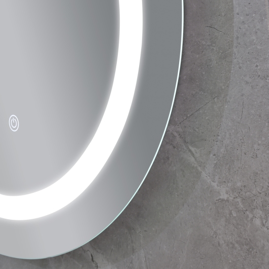 Зеркало MIXXUS PLAIN MC03-60 с LED Touch, Anti-fog, димером, рег. яркости (MI6662) купить в САНН Одесса, изображение 4