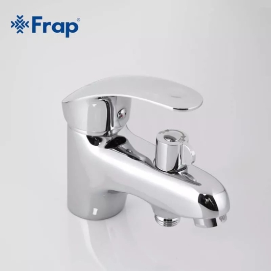 Смеситель для умивальника Frap F1221 з душовою лійкою, хром купить в САНН Одесса, изображение 3
