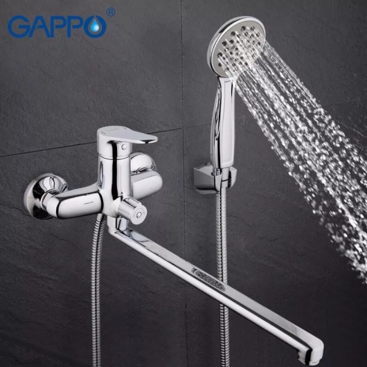 Смеситель для ванни GAPPO G2236, хром купить в САНН Одесса, изображение 2