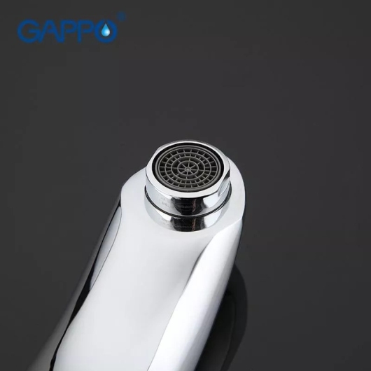 Смеситель сенсорний для умивальника GAPPO G517, хром купить в САНН Одесса, изображение 4