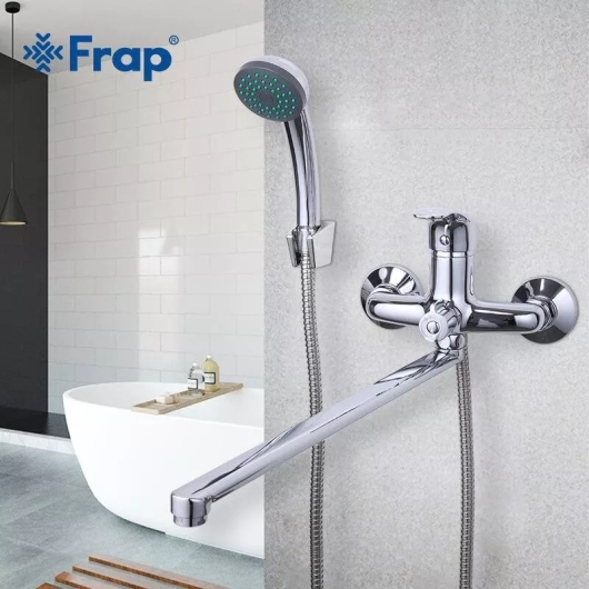 Смеситель для ванни Frap F2236, хром купить в САНН Одесса, изображение 2