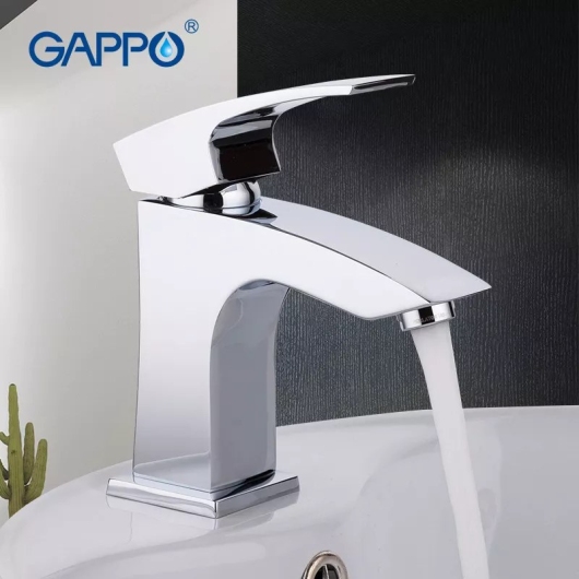 Смеситель для умивальника GAPPO G1007, хром купить в САНН Одесса, изображение 2