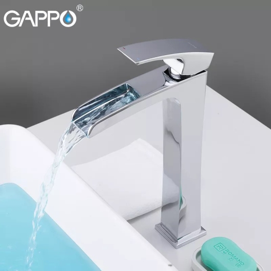 Смеситель для умивальника GAPPO G1007-21, хром купить в САНН Одесса, изображение 2