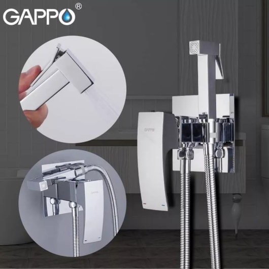 Гигиенический душ GAPPO G7207-1, хром купить в САНН Одесса, изображение 3