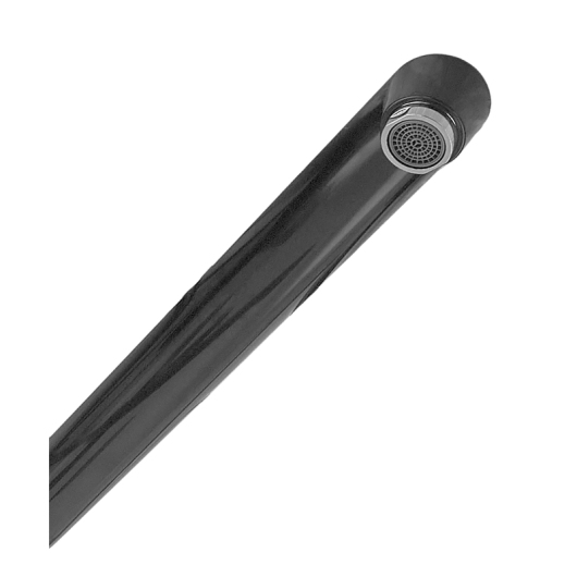 Смеситель для ванны PLAMIX OSCAR-006 EURO SET BLACK (со шлангом, лейкой и кронштейном) (Цвет черный) (MX1896) купить в САНН Одесса