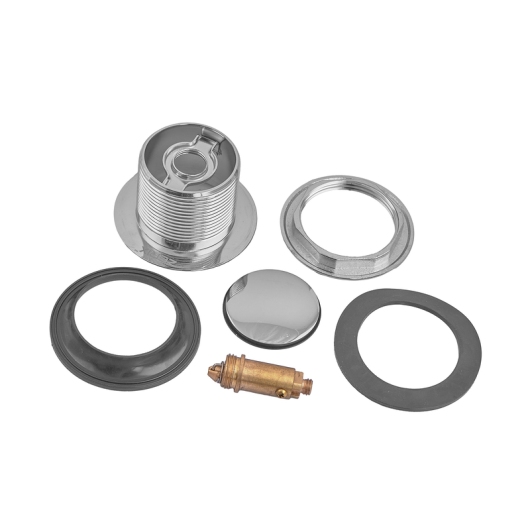 Донный клапан для ванны ZERIX BV-07 автоматический (Click-Clack) (Цвет хром) 1 1/2'' (ZX6024) купить в САНН Одесса, изображение 3