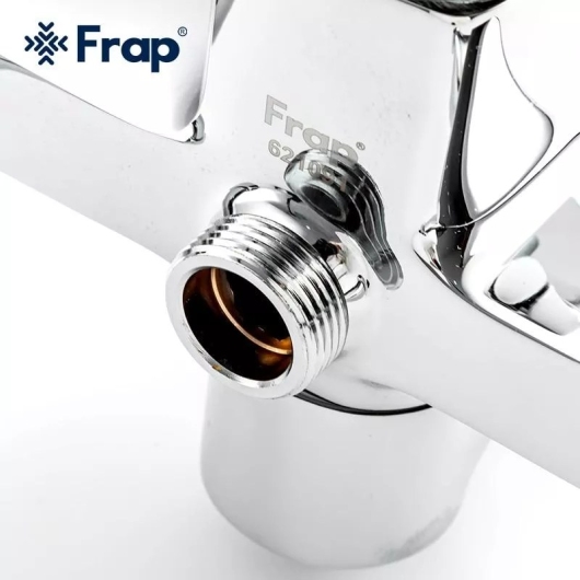 Душевая система Frap F2460, поворотний вилив - перемикач на лійку/душ, 1 режим, хром купить в САНН Одесса, изображение 4