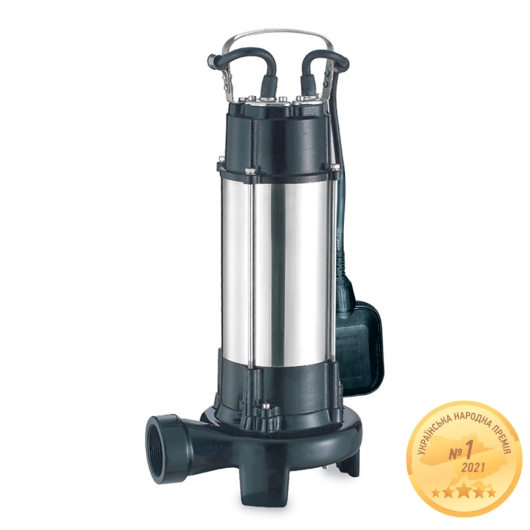Насос канализационный 1.8кВт Hmax 10м Qmax 400л/мин (с ножом) AQUATICA (773334) купить в САНН Одесса