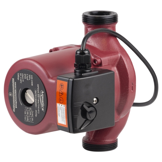 Насос циркуляционный 245Вт Hmax 8м Qmax 200л/мин Ø1½" 180мм + гайки Ø1" AQUATICA (774141) купить в САНН Одесса, изображение 3