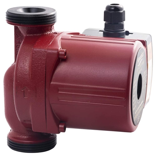 Насос циркуляционный 100Вт Hmax 6м Qmax 75л/мин Ø1½" 130мм+гайки Ø1" AQUATICA (774133) купить в САНН Одесса, изображение 2
