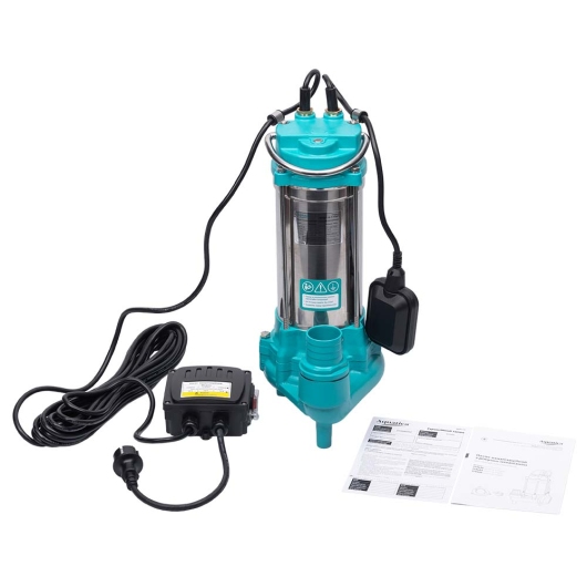 Насос канализационный 1.5кВт Hmax 19.5м Qmax 350л/мин с ножом (нерж) AQUATICA (773434) купить в САНН Одесса, изображение 5