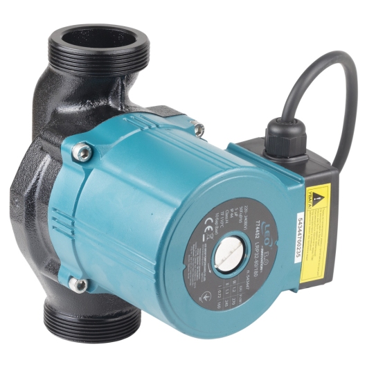 Насос циркуляционный 270Вт Hmax 8м Qmax 170л/мин Ø2" 180мм+гайки Ø1¼" LEO 3.0 LRP32-80/180 (774452) купить в САНН Одесса