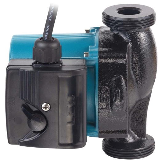 Насос циркуляционный 96Вт Hmax 6м Qmax 58л/мин Ø1½" 130мм+гайки Ø1" LEO 3.0 LRP25-60/130 (774433) купить в САНН Одесса, изображение 3