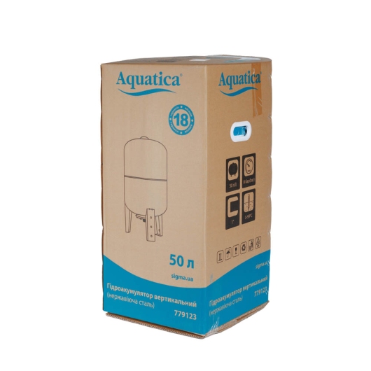 Гидроаккумулятор вертикальный 50л AQUATICA (779123) купить в САНН Одесса, изображение 5