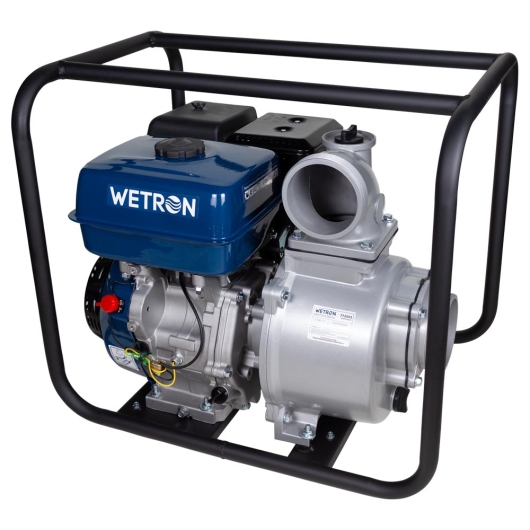 Мотопомпа 15 к.с. Hmax 30м Qmax 110м³/ч (4-х тактний) WETRON WM100CX (772553) купить в САНН Одесса, изображение 2