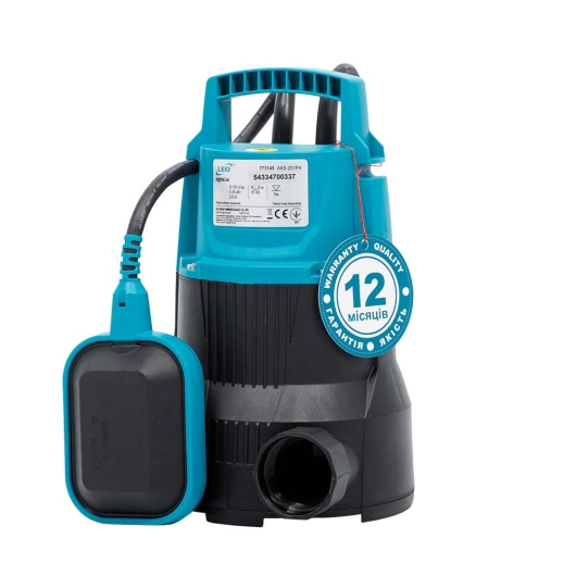 Насос дренажный садовий 0.25кВт Hmax 6м Qmax 100л/мин LEO AKS-251PH (773145) купить в САНН Одесса