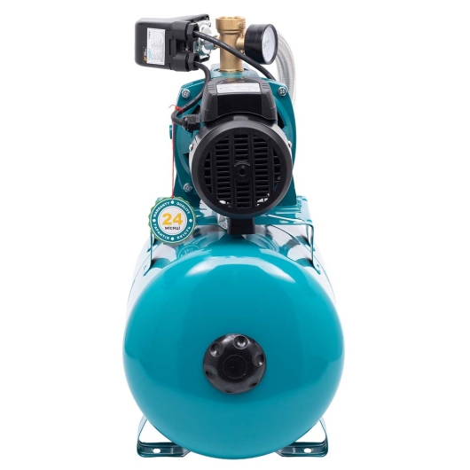 Станція 0.45кВт Hmax 41м Qmax 45л/мин (самовсмоктуючий насос) 24л AquaticaLEO AJm45A3/UA (775382/24) купить в САНН Одесса, изображение 4