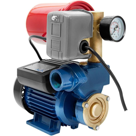 Станція 0.37 кВт Hmax 32 м Qmax 35 л/мин (вихровий насос) 1л WETRON AUTOGP125Z (776010) купить в САНН Одесса, изображение 2