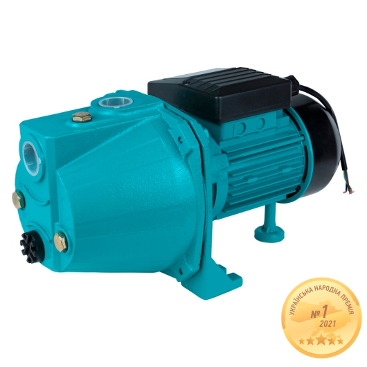Насос відцентровий самовсмоктуючий 0.75кВт Hmax 48м Qmax 55л/мин AQUATICA JETa80 (775092) купить в САНН Одесса